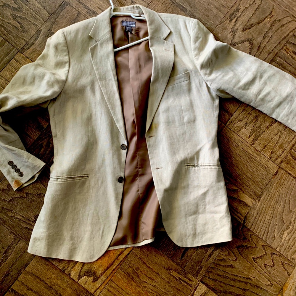 H & M sport coat. Size M. Some stains.
